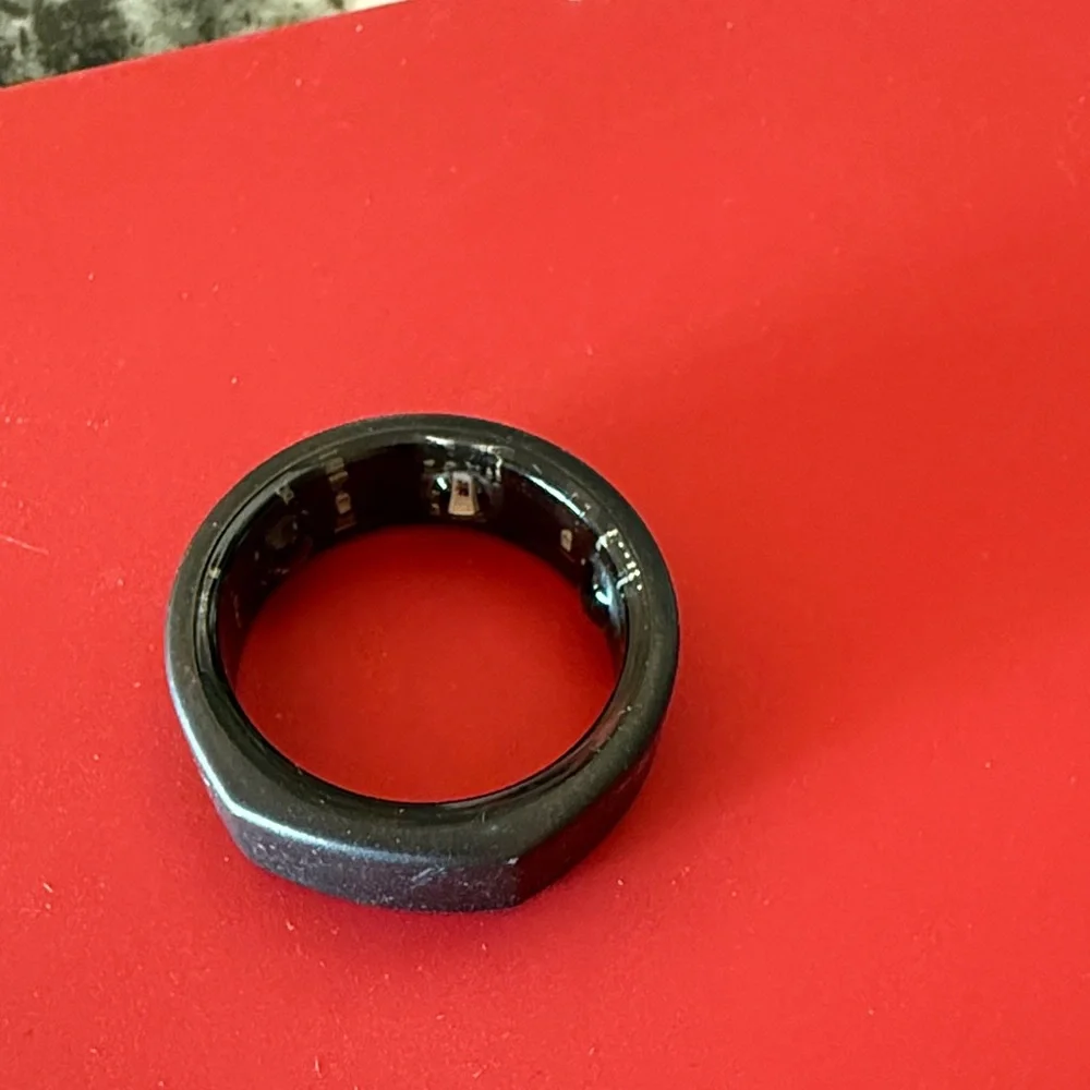 Oura Black Charging Ring size 10